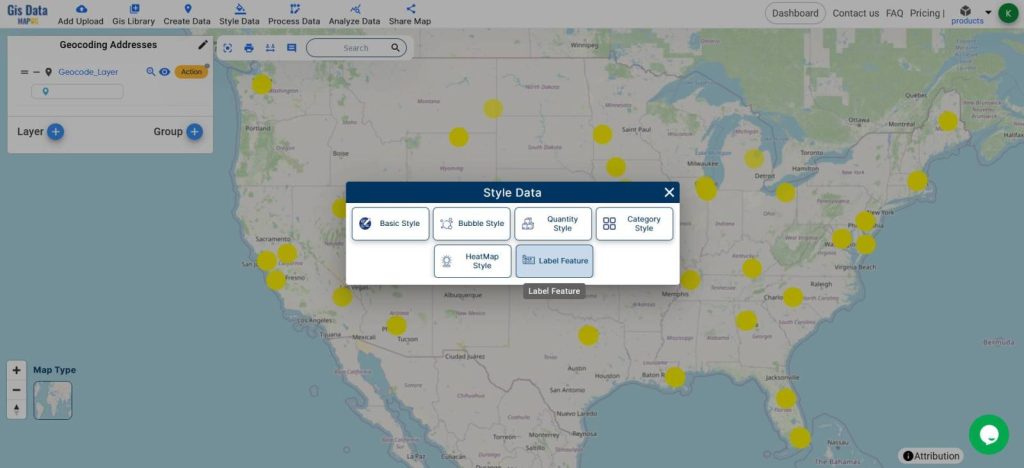 Mapping Locations : Geocoder