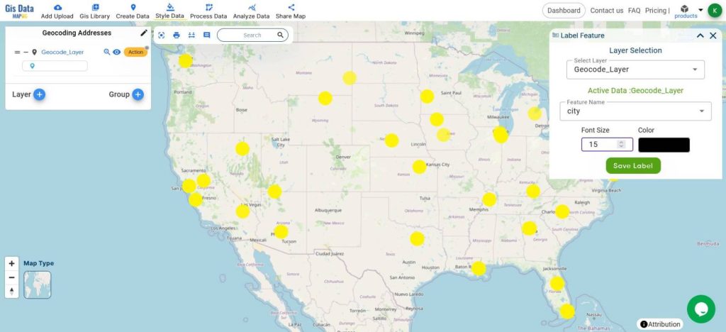 Mapping Locations : Geocoder