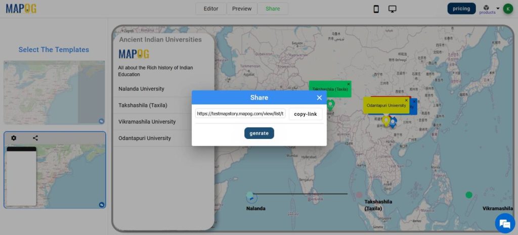 Story Maps - Ancient Indian Universities