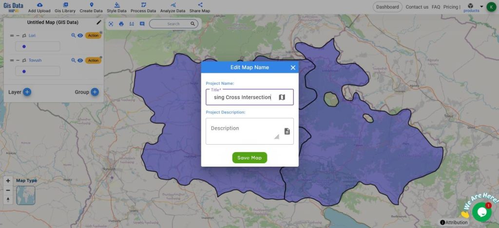 Mapping Rivers : Cross Intersection