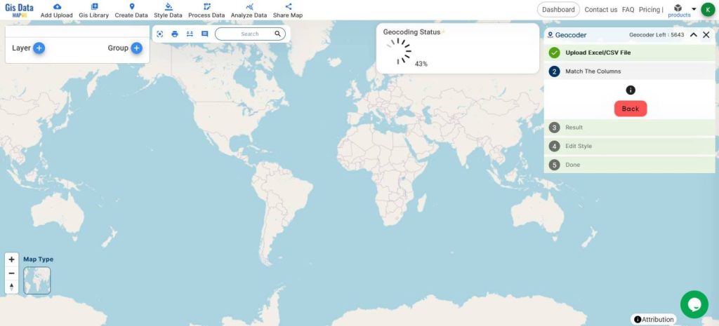 Mapping Locations : Geocoder