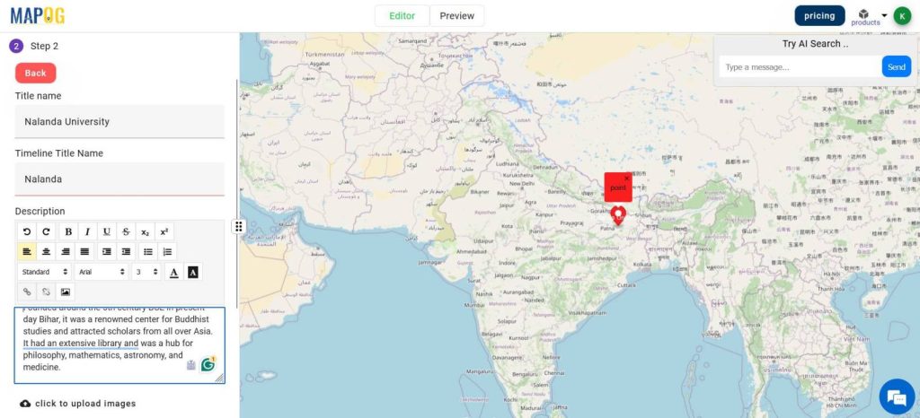 Story Maps - Ancient Indian Universities