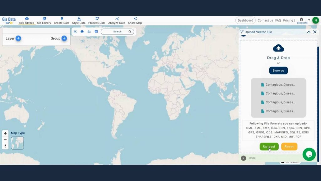 Convex Hull Influence Area Analysis for Contagious Diseases