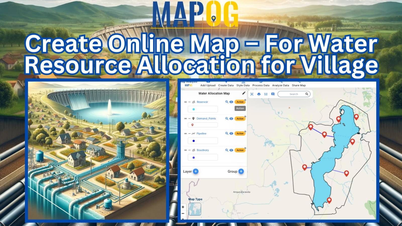 Creating Water Resource Allocation Maps for Villages