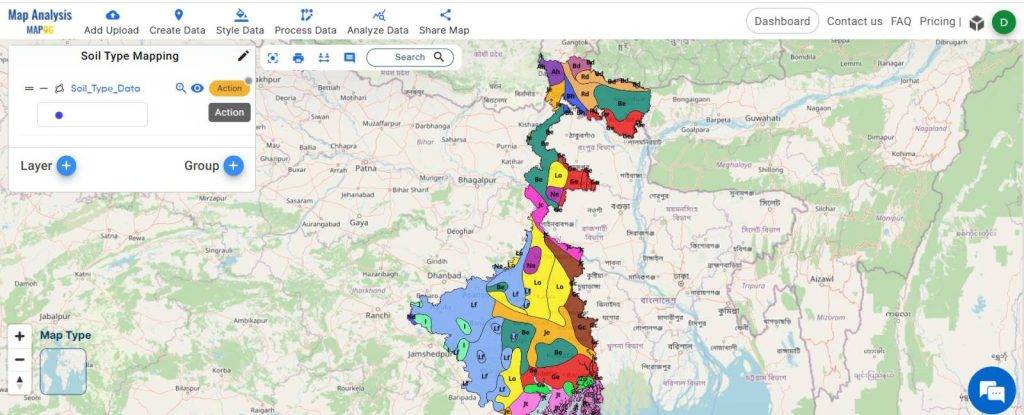 Mapping Soil Types: A Visual Guide with a Category Style Map