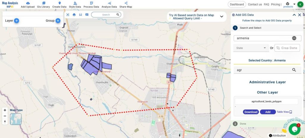 determining areas suitable for organic farming