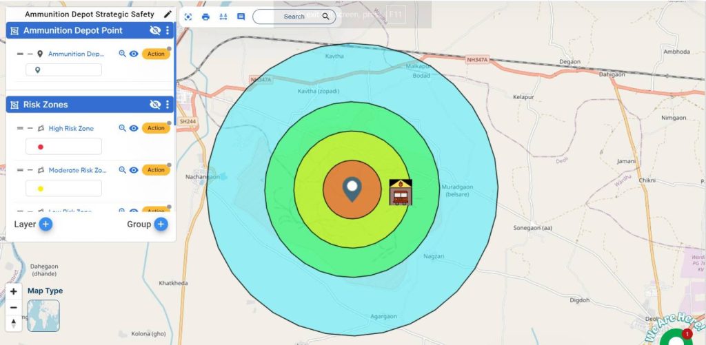 Ammunition Depot Strategic Safety Measures