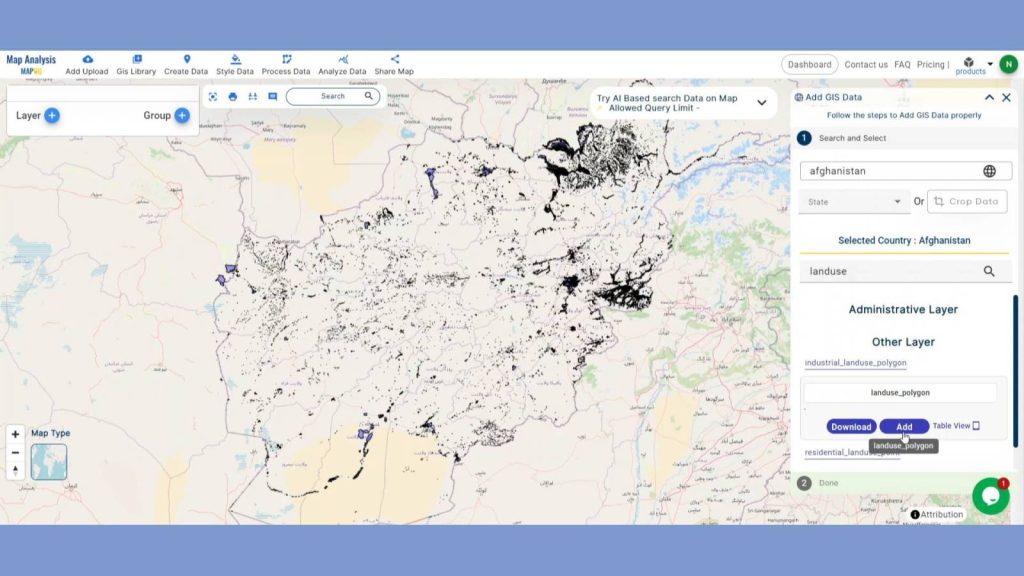 Land Use Compliance using Border Intersection