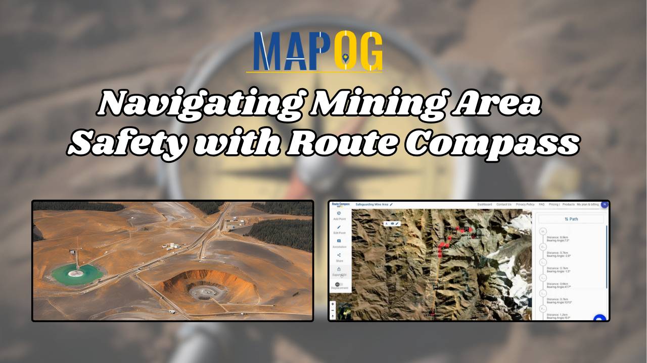 Navigating Mining Area Safety with Route Compass