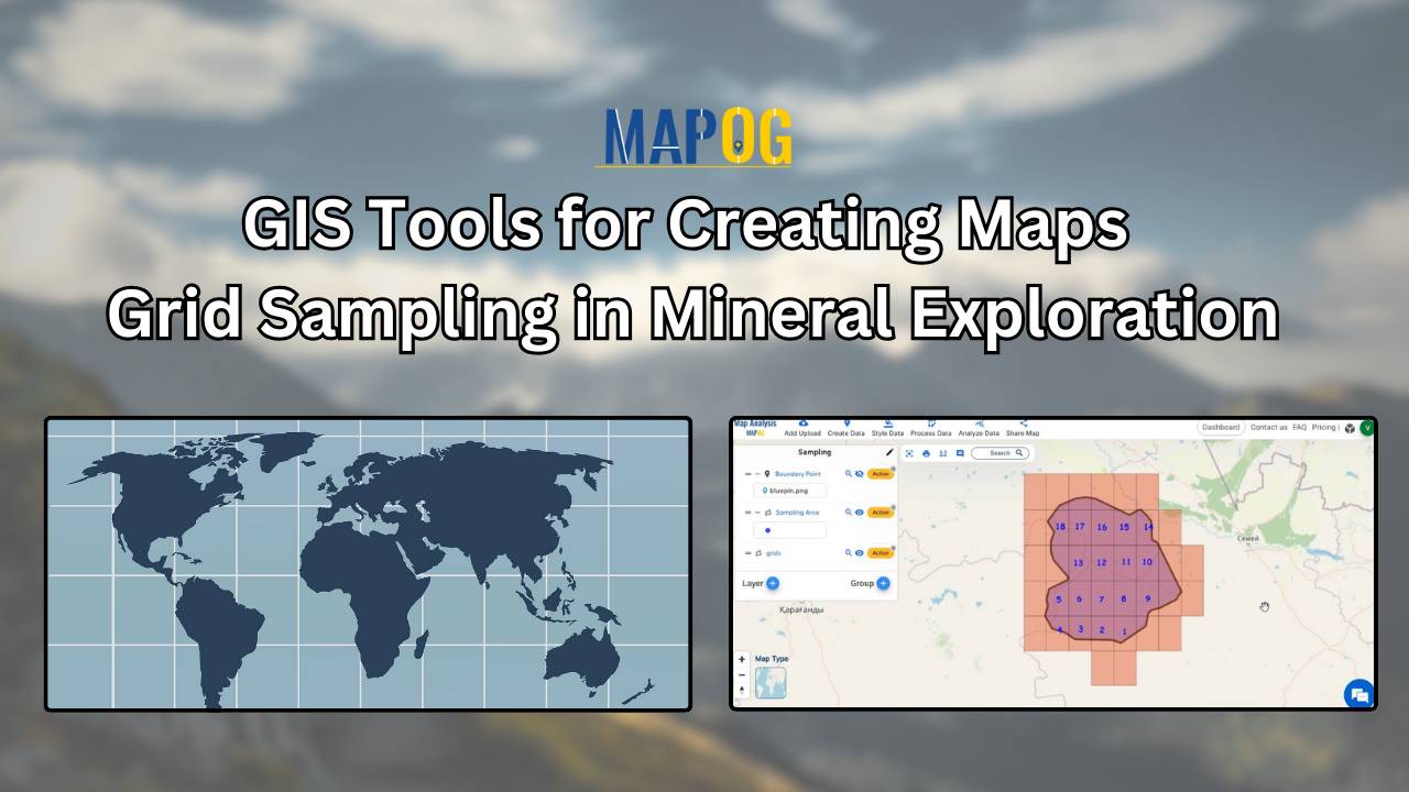 GIS Tools for Creating Maps Grid Sampling in Mineral Exploration