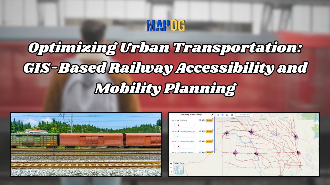 Optimizing Urban Transportation: GIS-Based Railway Accessibility and Mobility Planning