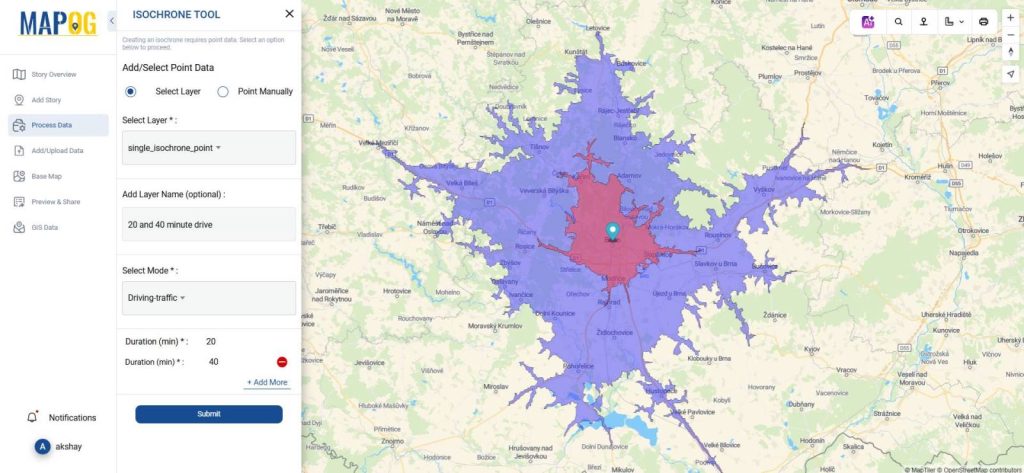 Isochrone maps for my business?